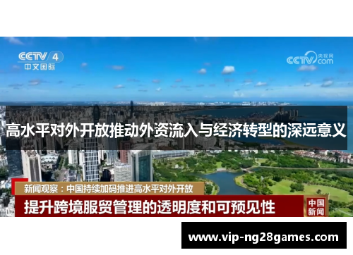 高水平对外开放推动外资流入与经济转型的深远意义